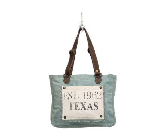 Turquoise Texas Small Bag by Myra