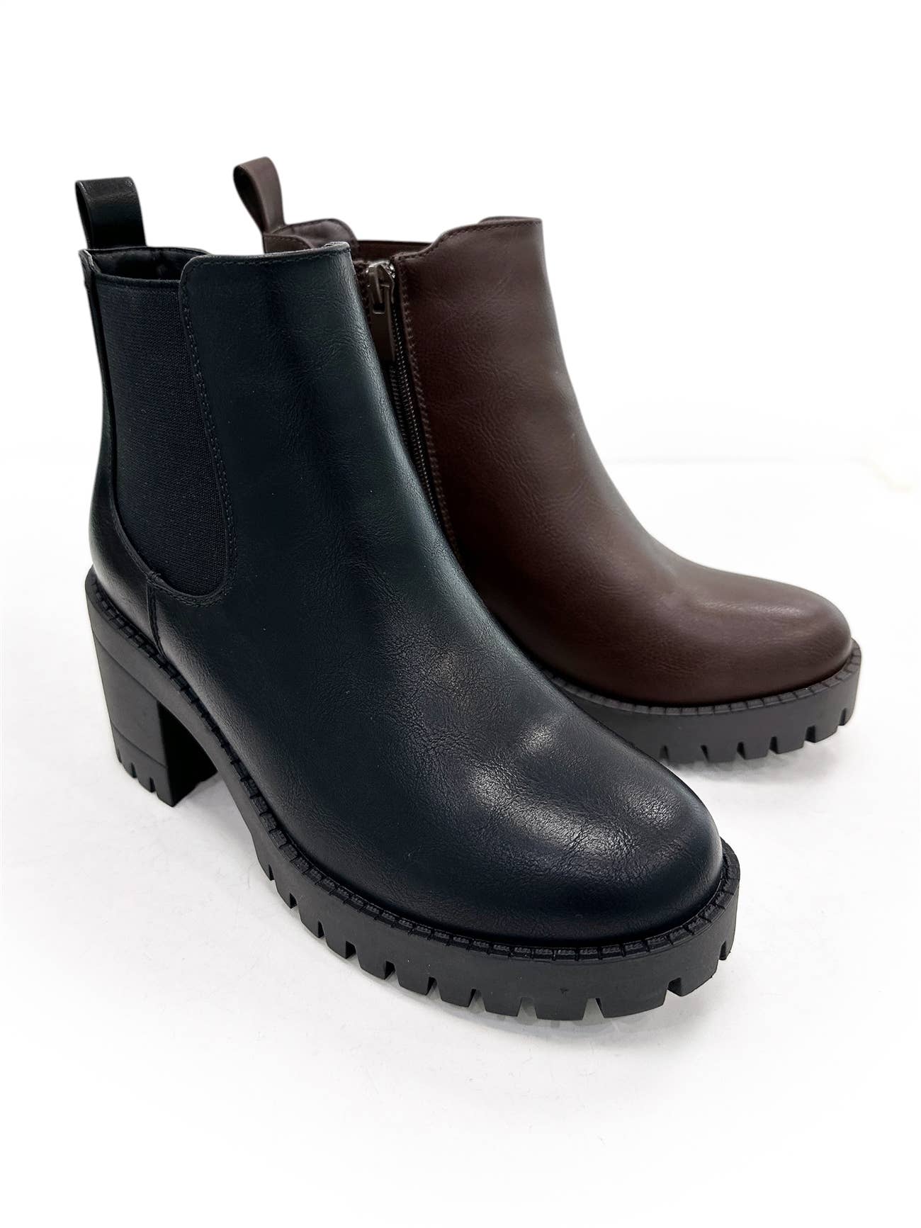Bianca Block Heel Chelsea Bootie