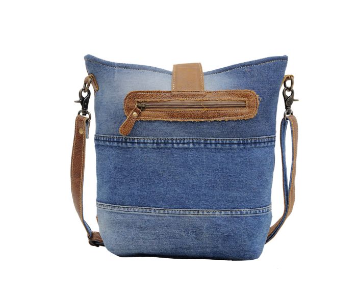 Sofia Mia Denim Shoulder Bag by Myra