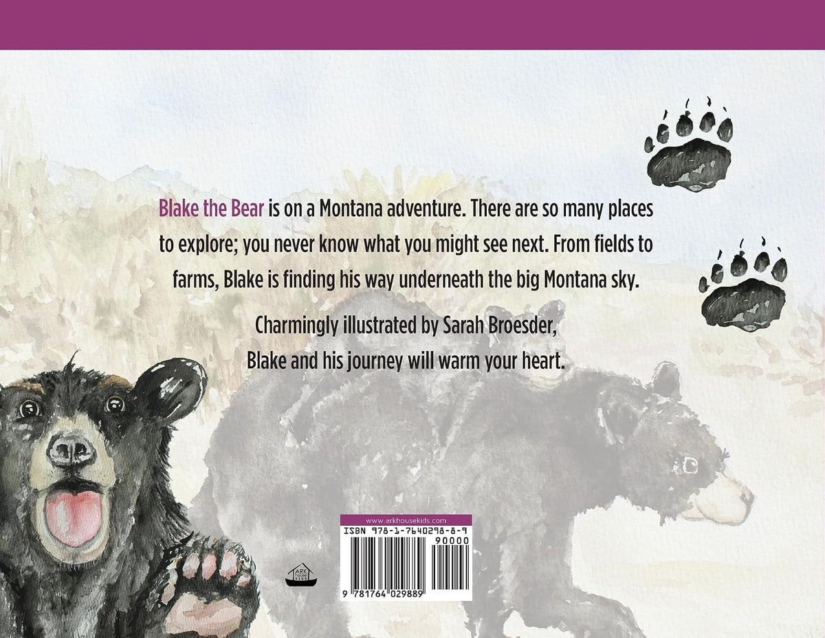 Blake the Bear Children's Book