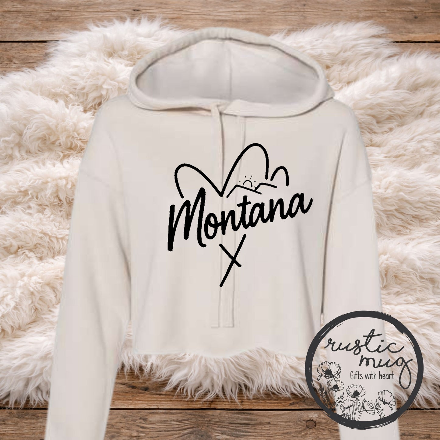 Montana Crop Hoodie
