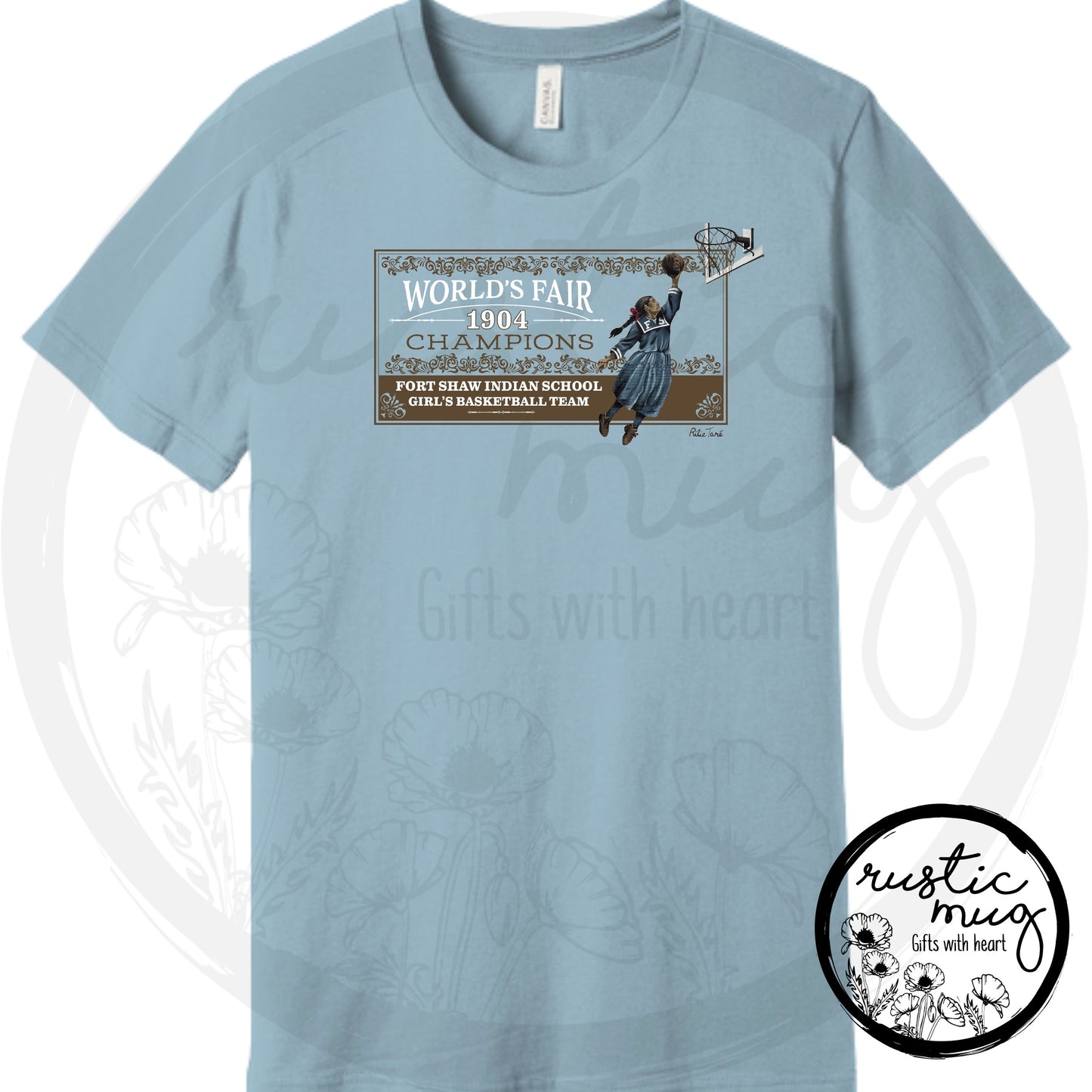 Basketball Mural Tee