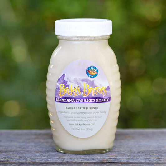 Montana Sweet Clover Creamed Honey
