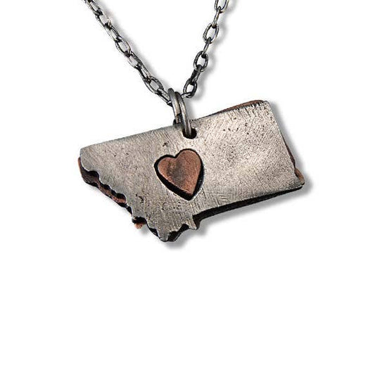 Montana Pewter State Necklace