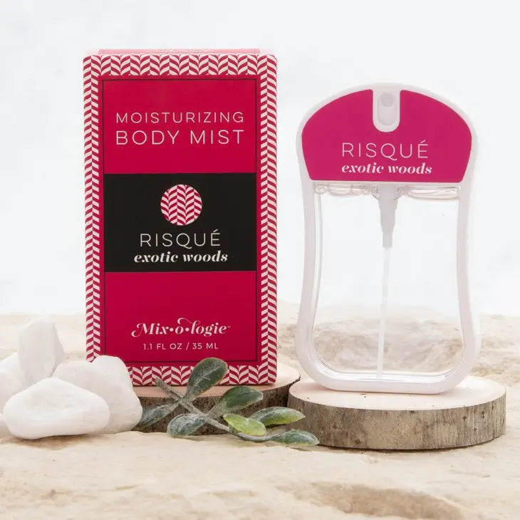 Mixologie Risque' (exotic woods) Moisturizing Body Mist