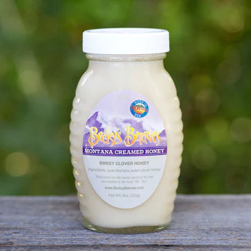 Montana Sweet Clover Creamed Honey